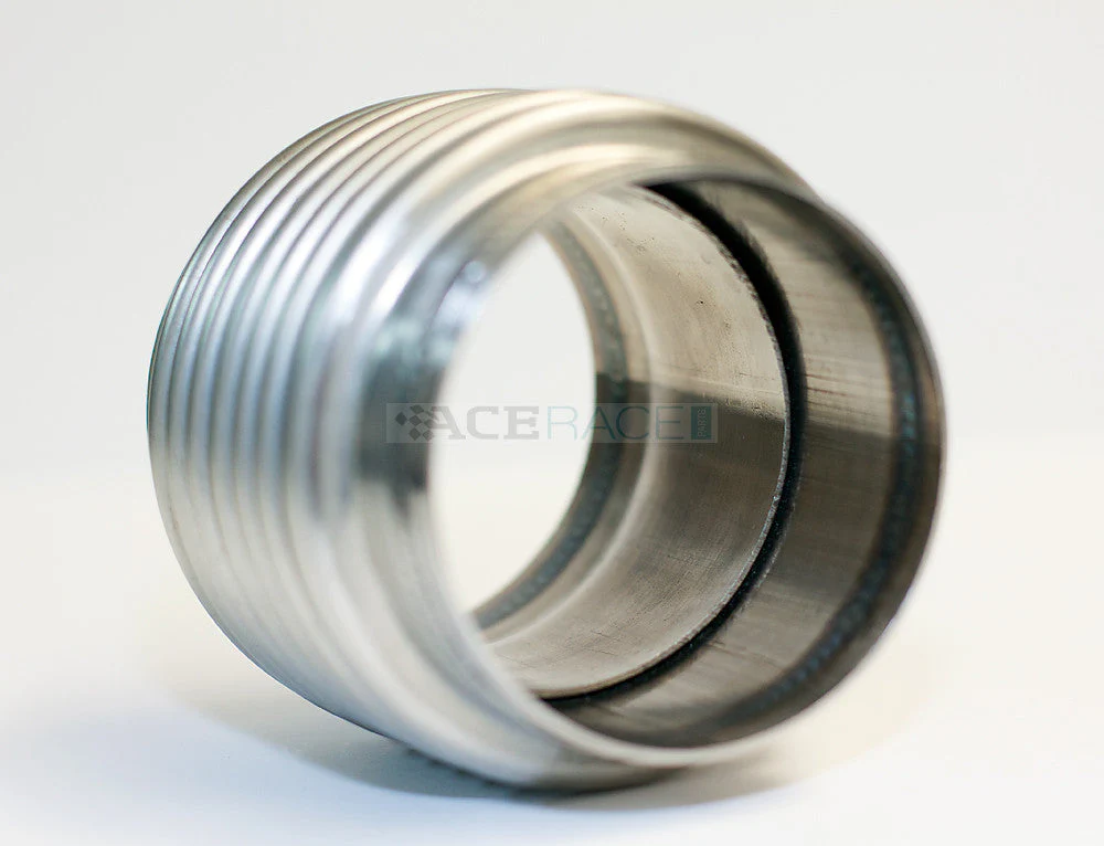 2.000" Flex Bellow (with Inner Liner) x 2.500" Overall Length - 304 Stainless - Image 2