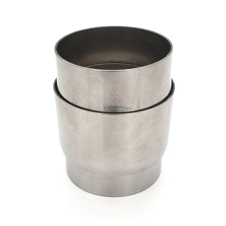 2.000" OD Double Slip Joint Adapter - Polished OD - 304 Stainless - Image 2