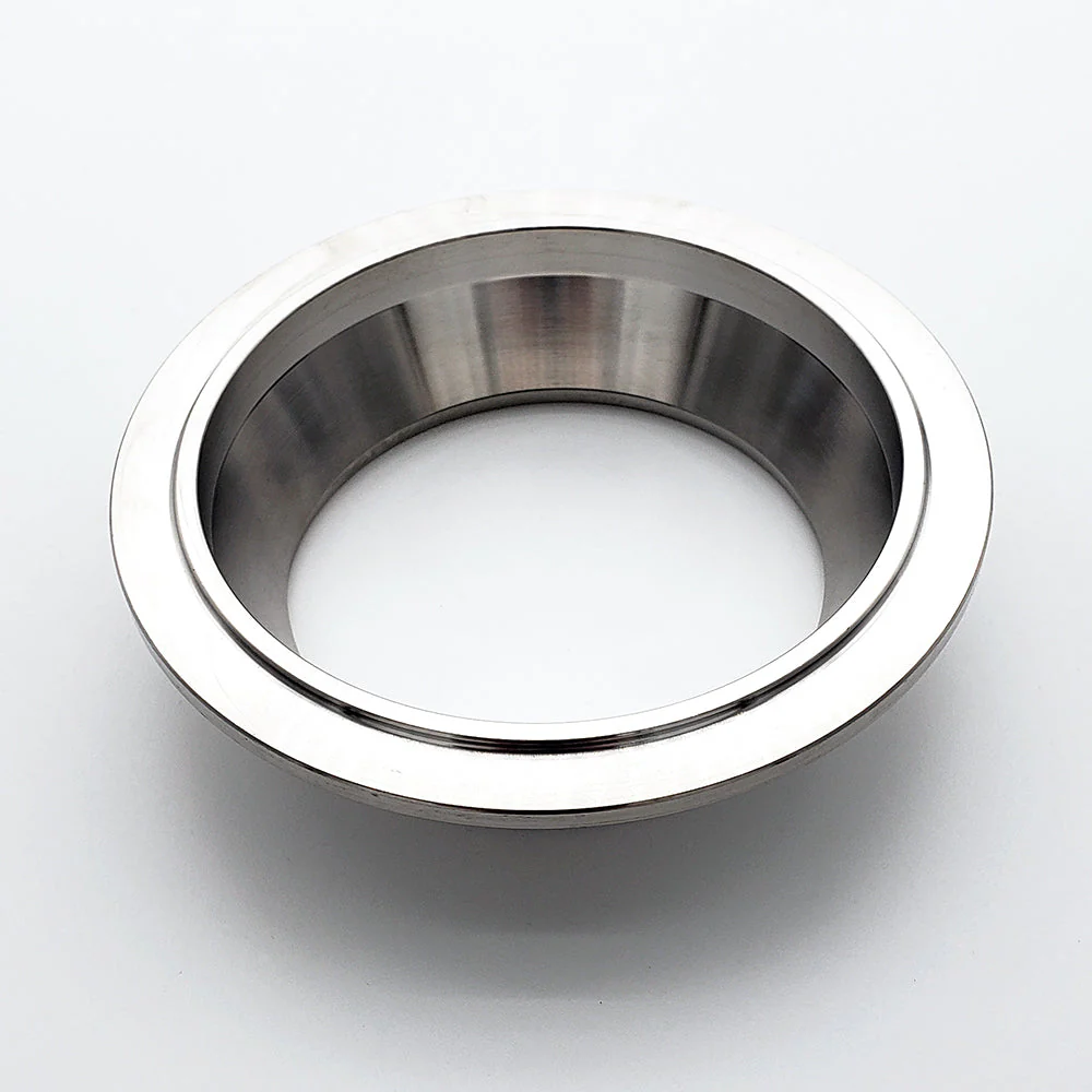 2.250" Reducing V-Band Flange "Male" 304 Stainless - Fits Quick Release Clamp - Image 2