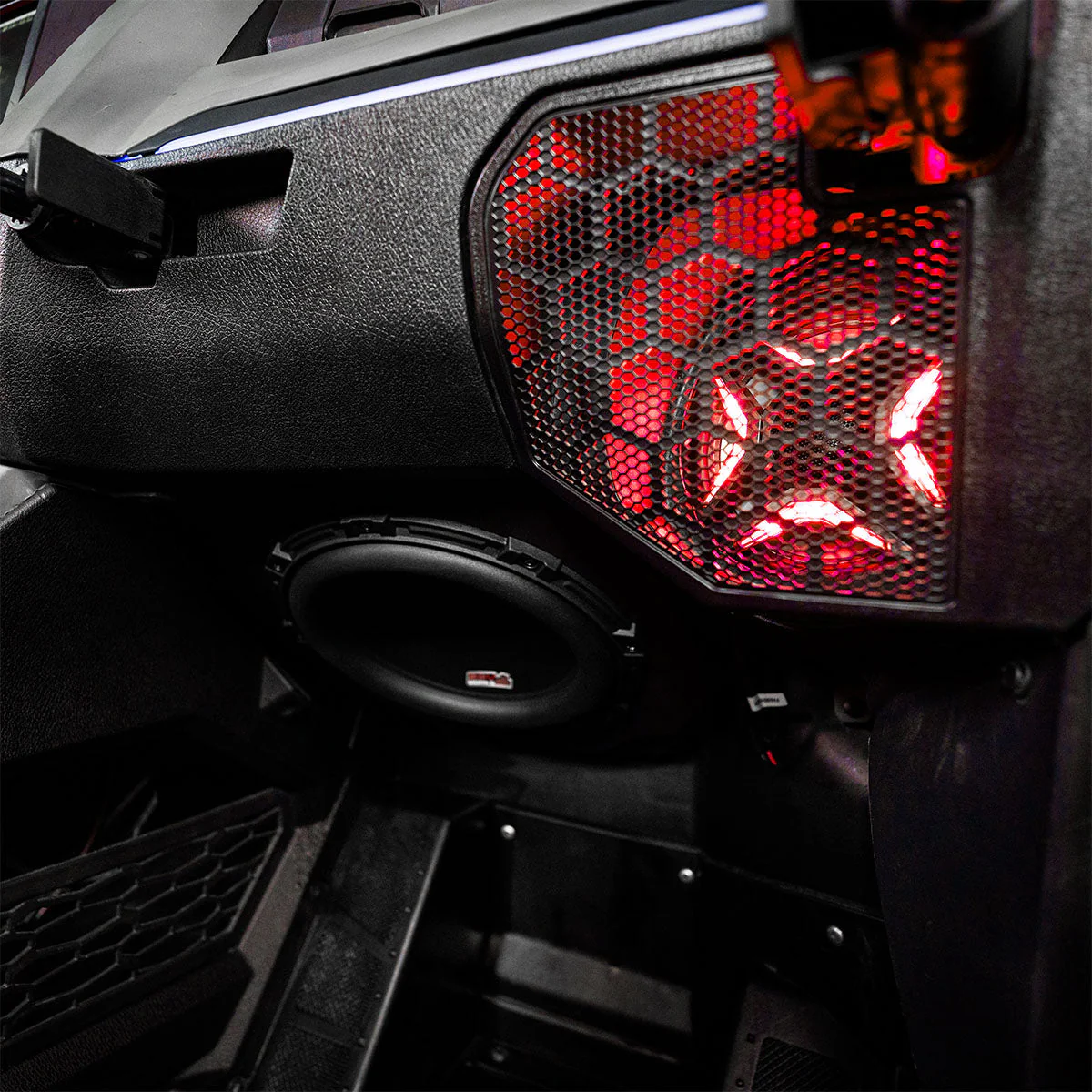 2020-2024 Polaris® RZR PRO Series Phase-3 V-Spec 3-Speaker 1400watt System for Ride Command - Image 6