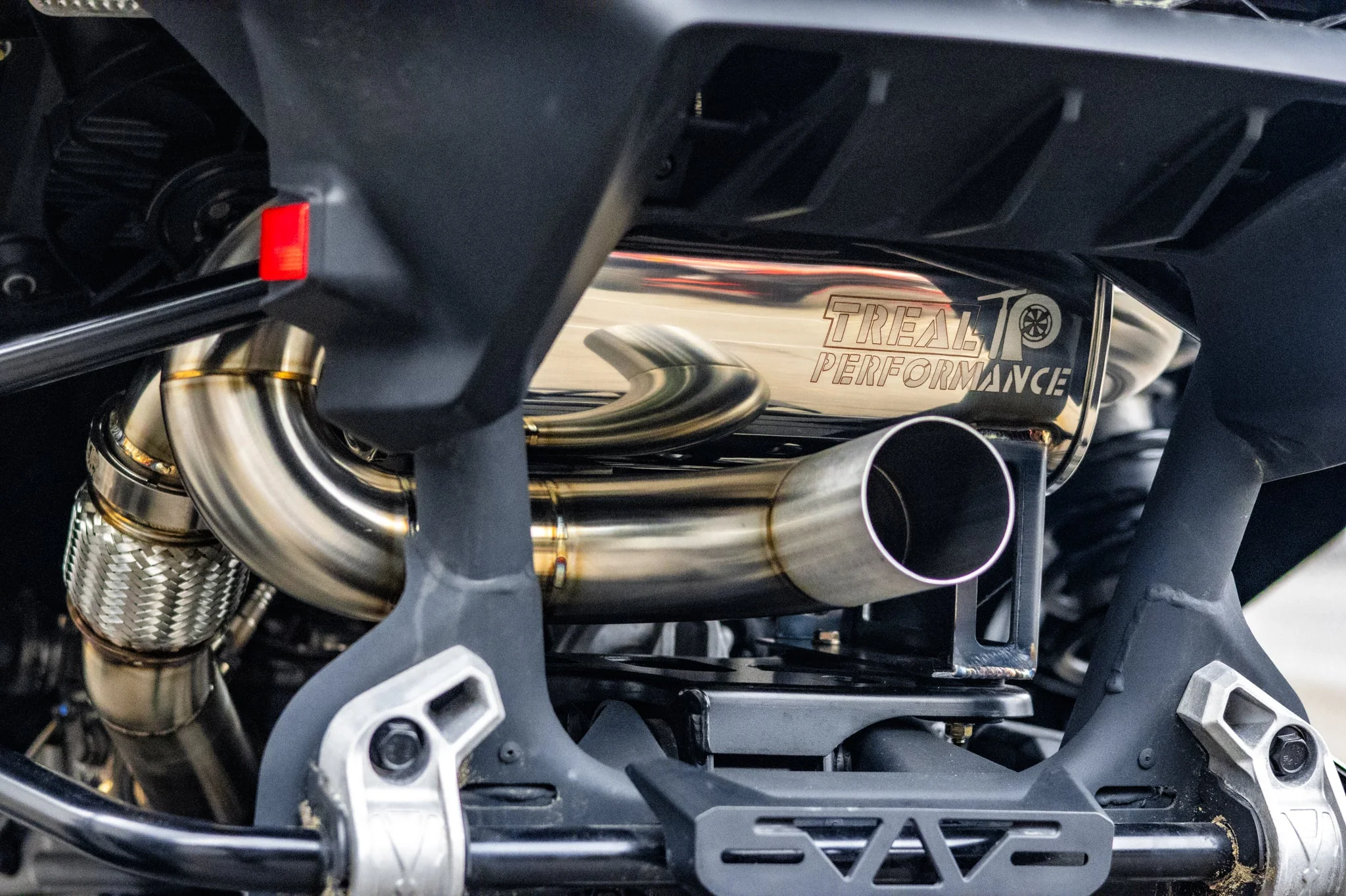 Treal Performance | 2024-2025 Can-Am Maverick R "The Patriot" Exhaust System - Image 19