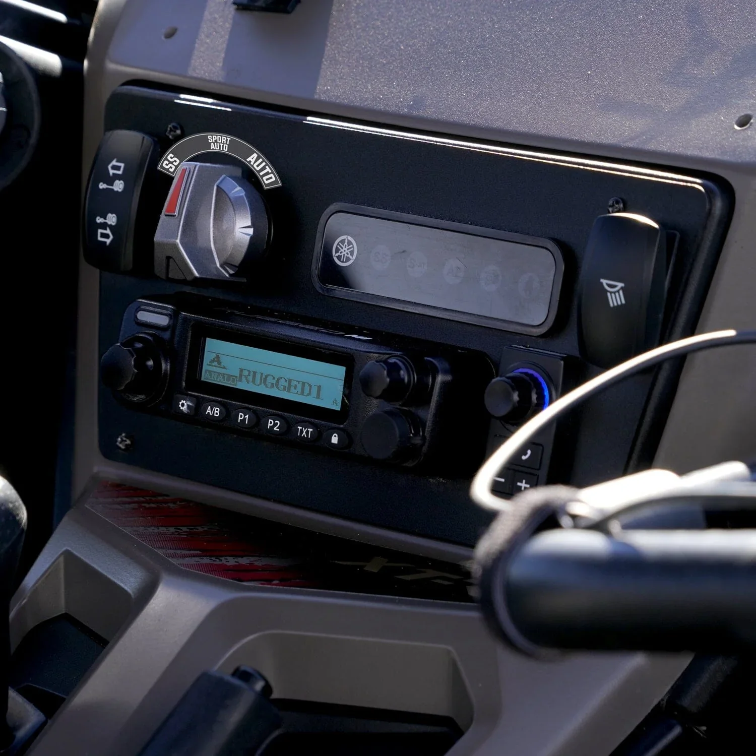 2024 Yamaha YXZ 1000R Complete Communication Kit with Bluetooth Intercom and 2-Way Radio - Image 4