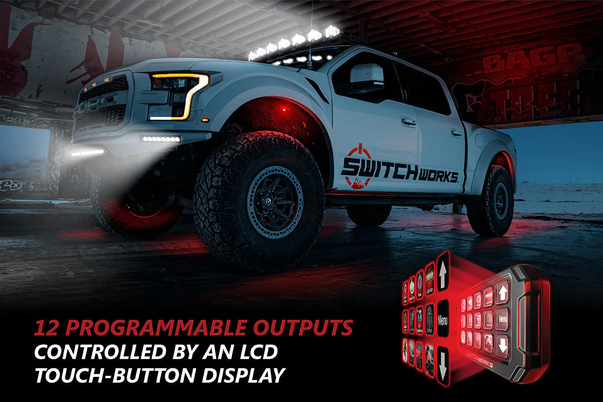 Alpha12 Digital Smart Switcher with 12-Outputs and Rollcage Mount - Image 4
