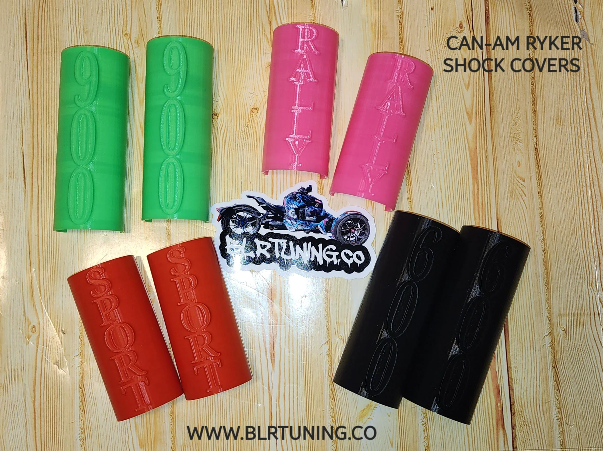 CAN-AM RYKER SHOCK COVERS NEW TEXT CHOICES RALLY SPORT 600 900 - Image 14