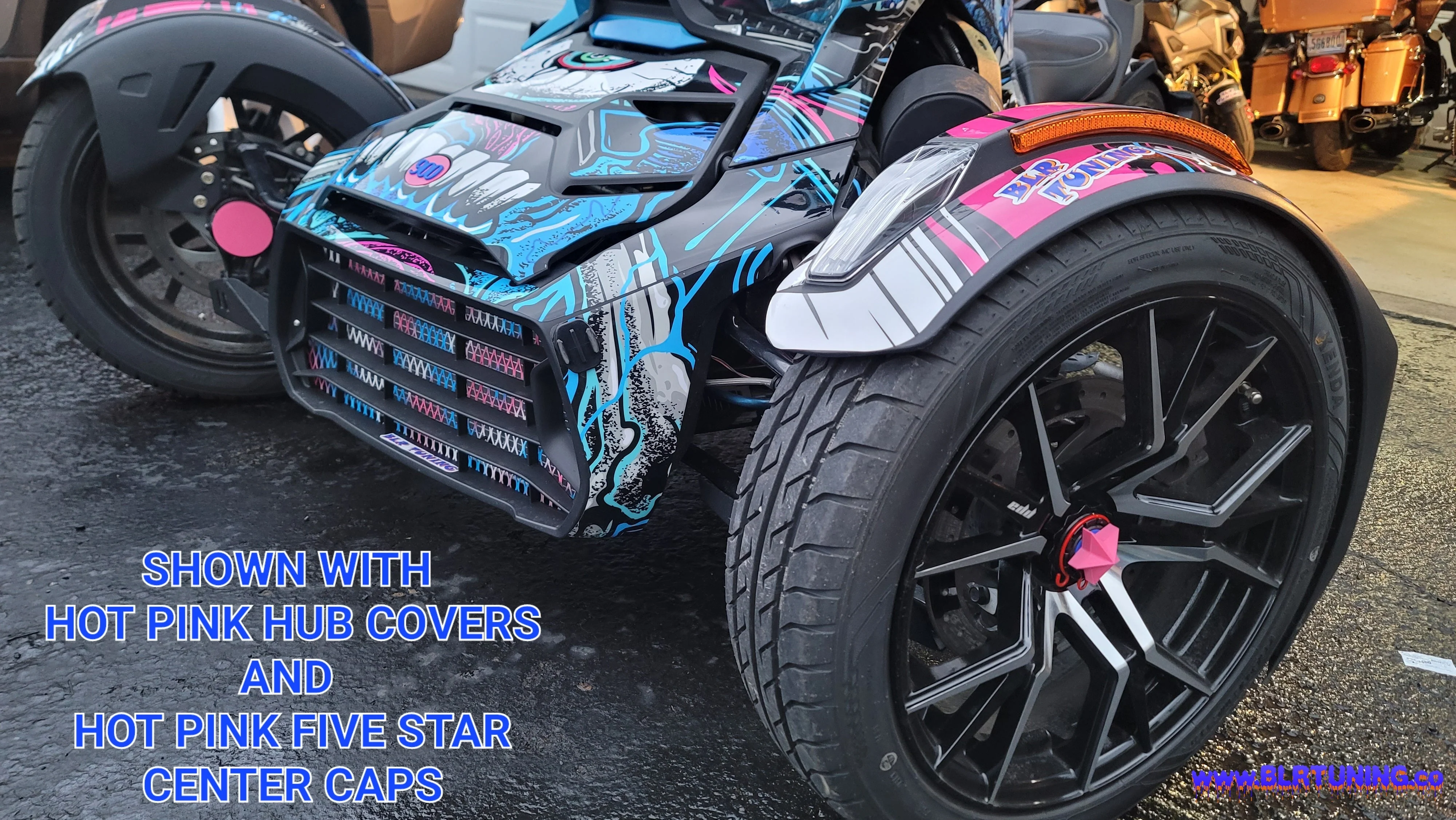 FRONT HUB COVERS FOR CAN-AM RYKER sold as a set of 2 - Image 37