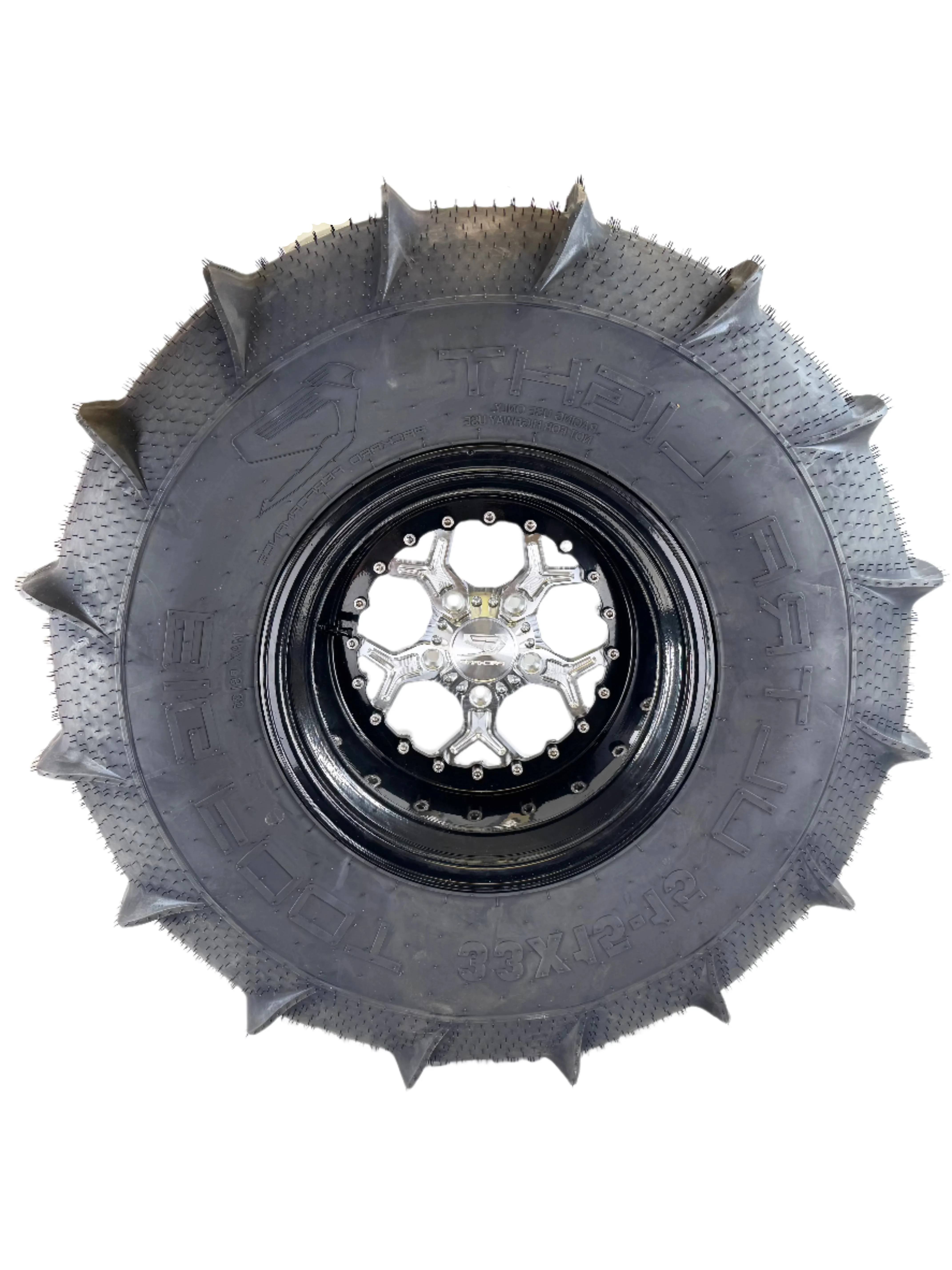 Big Foot Paddle Tires Comp Cut by Treadcuts - Packard Performance - Image 3