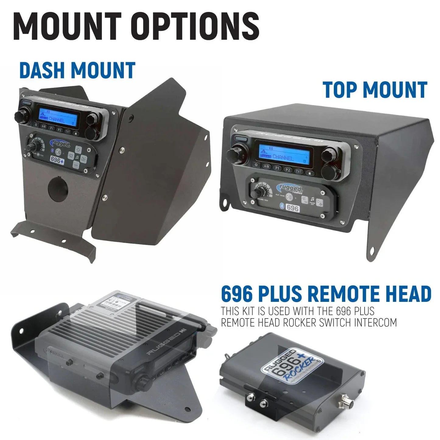 Rugged Radios Can-Am Maverick X3 Complete Communication Kit with Intercom and 2-Way Radio - Image 5