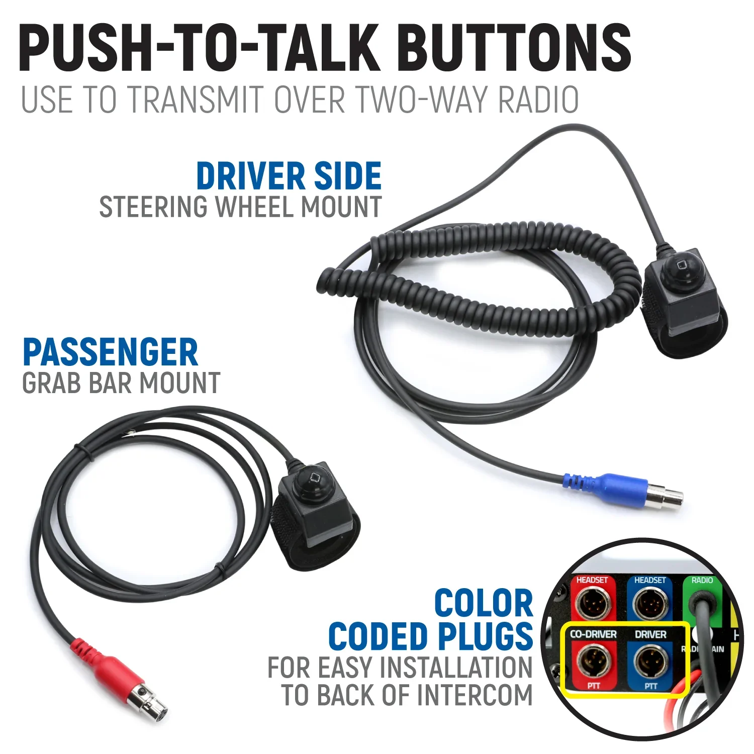 Rugged Radios Polaris General Complete Communication Kit with Intercom and 2-Way Radio - Image 8