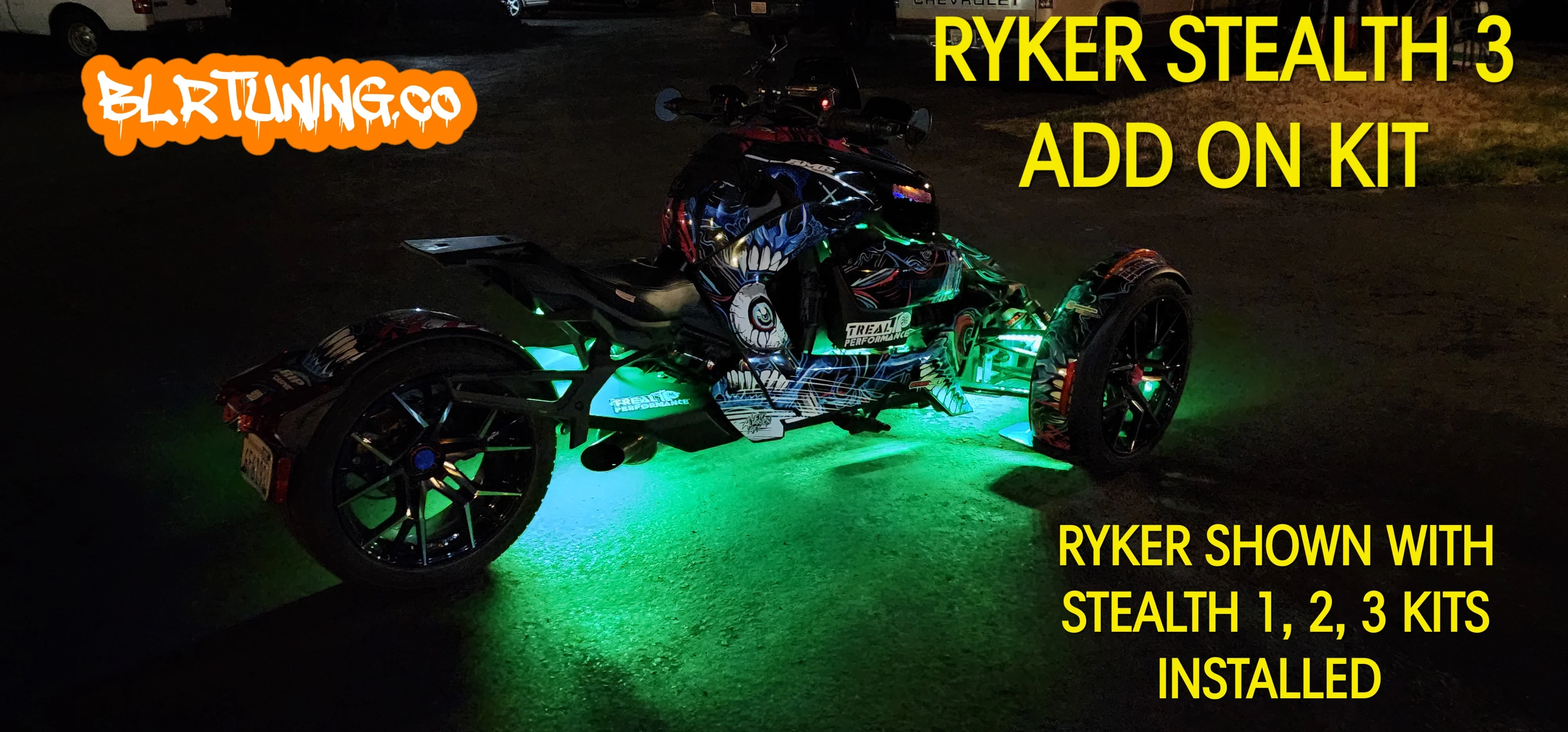 STEALTH 3 ADD-ON LED KIT FOR CAN-AM RYKER - Image 3