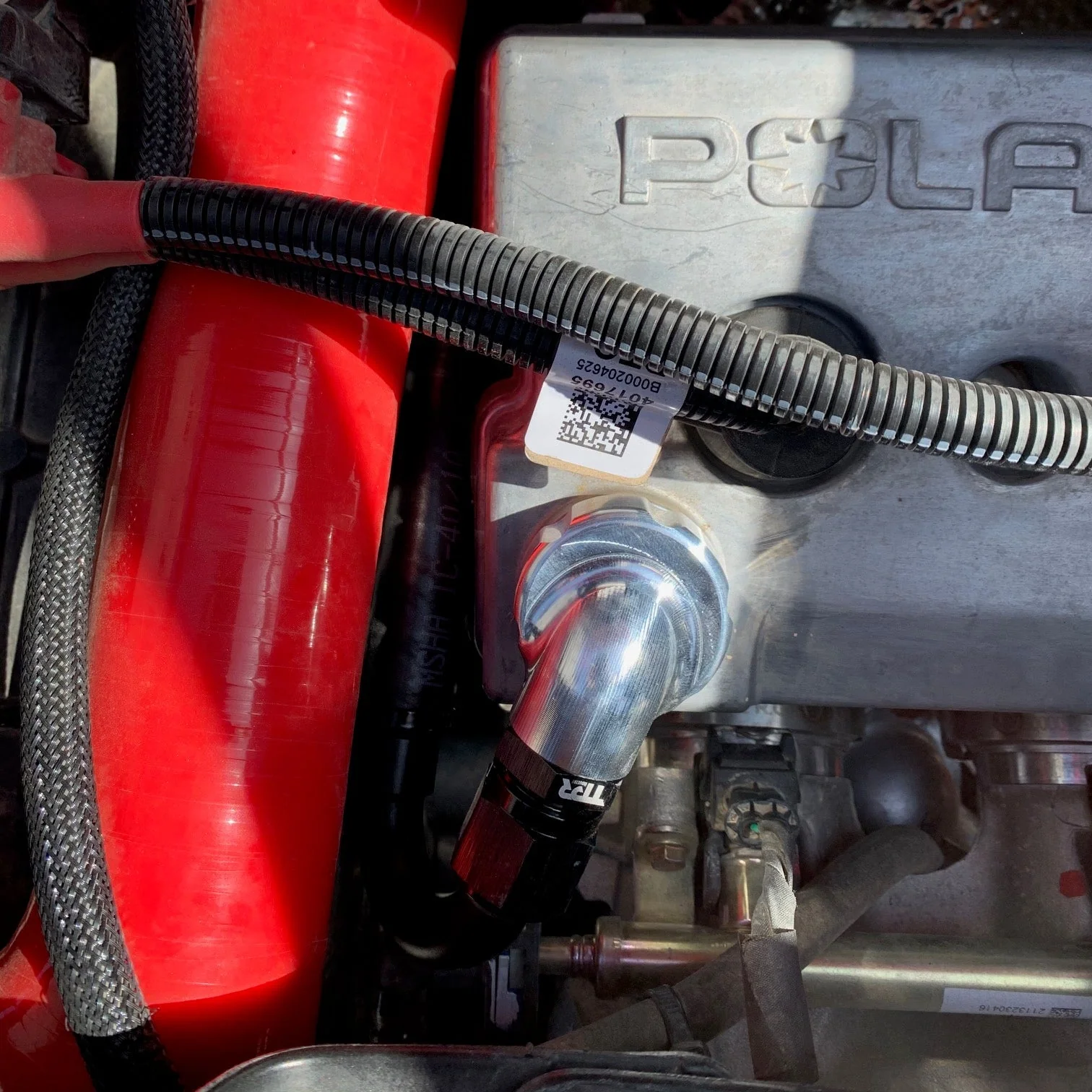 TPR006B - BLACK Crankcase Breather Kit - RZR - Image 11