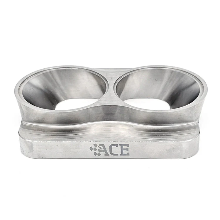 Transition Turbo Flange - Divided T4 to Dual 2.250" OD Tube - 304 Stainless