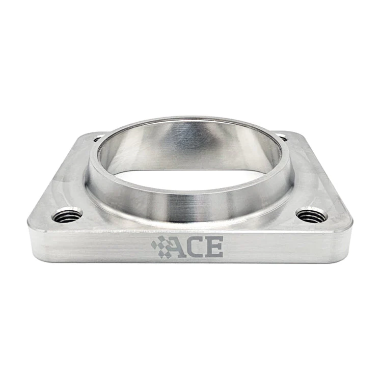 Transition Turbo Flange - Undivided T4 to Single 3.000" OD Tube - 304 Stainless
