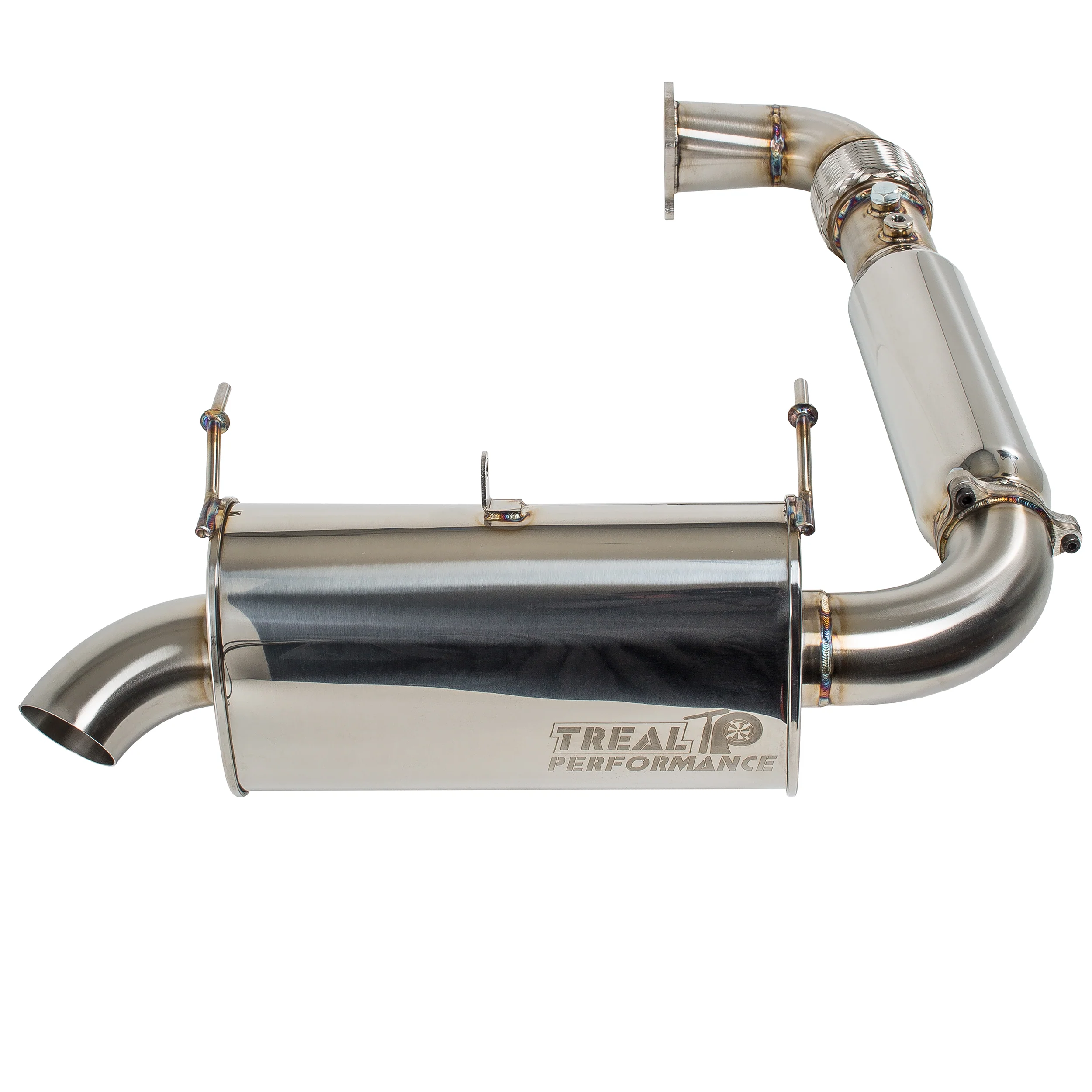 Treal Performance | 2016-2021 Polaris RZR XP Turbo / S Turbo Back Exhaust System - Image 4
