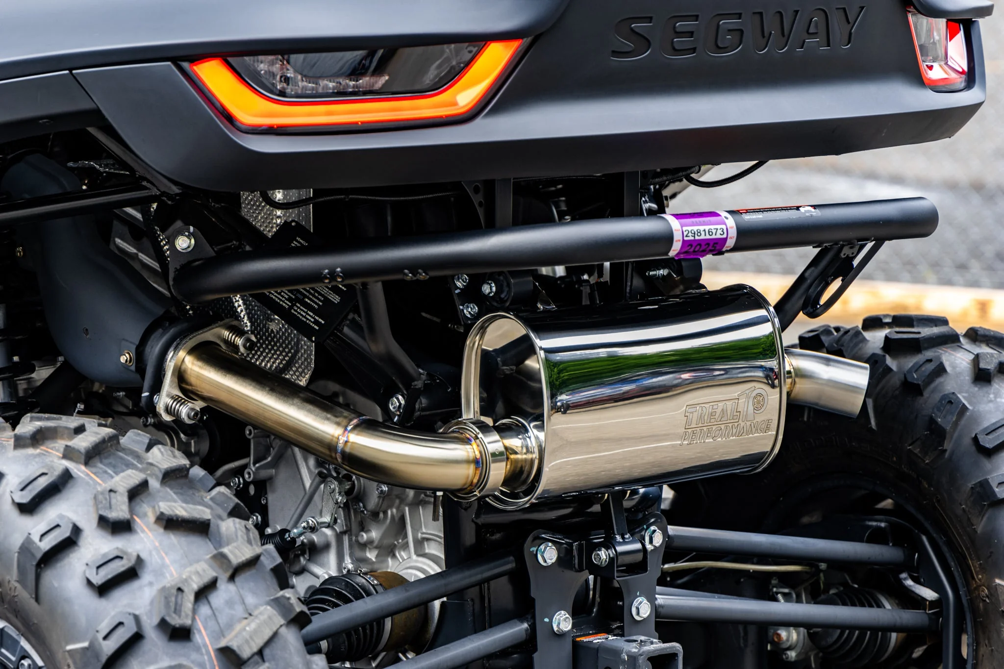 Treal Performance | 2023-2024 Segway Villain SX10 "Vader" Exhaust - Image 4