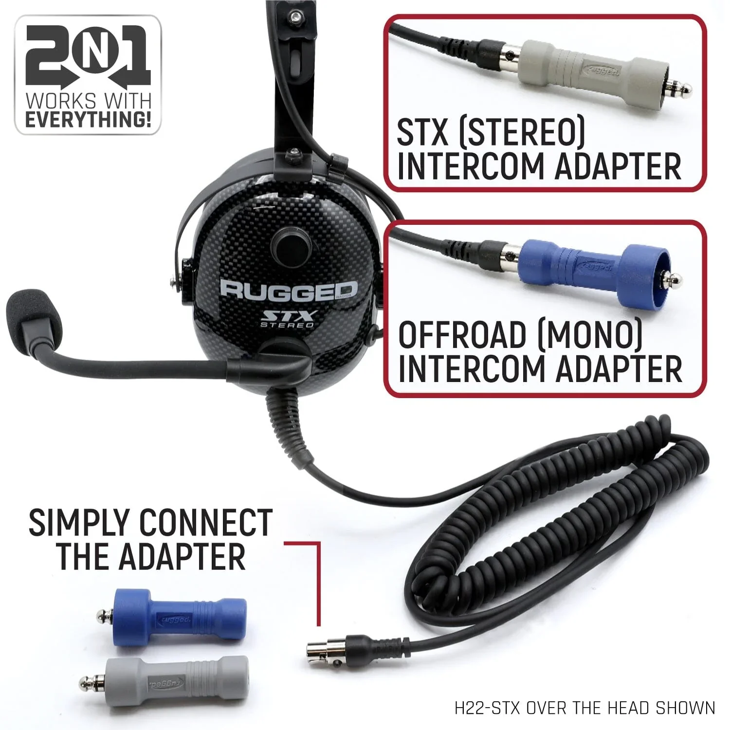 ULTIMATE Alpha Audio Stereo Headset with Volume Control (OTH and BTH) - Image 4