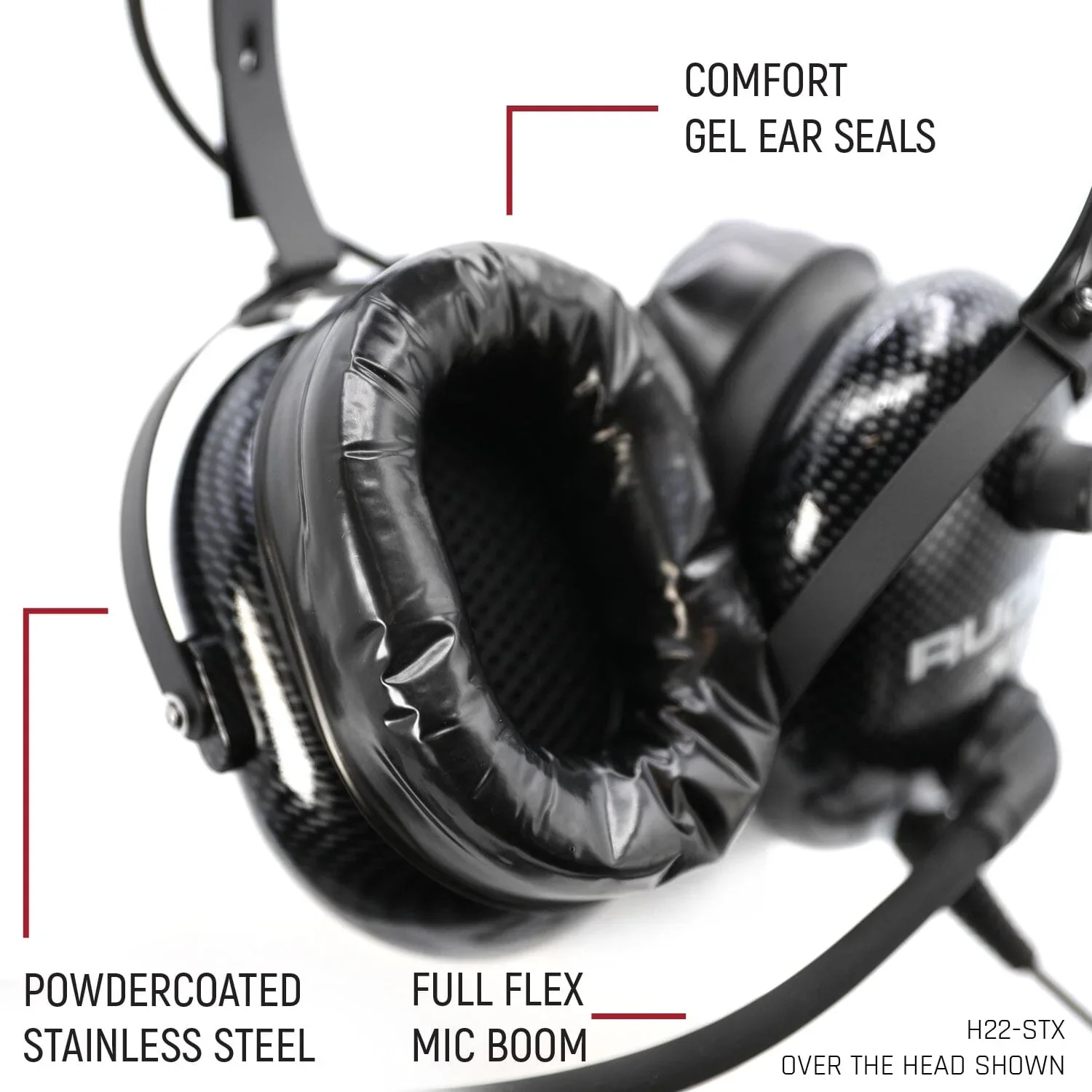 ULTIMATE Alpha Audio Stereo Headset with Volume Control (OTH and BTH) - Image 7